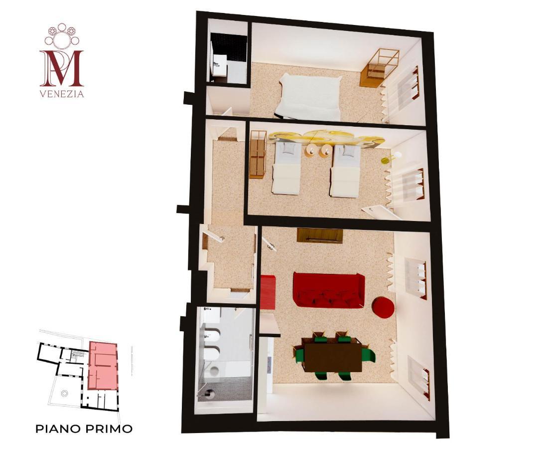 ונציה Palazzo Miracoli Apartments מראה חיצוני תמונה