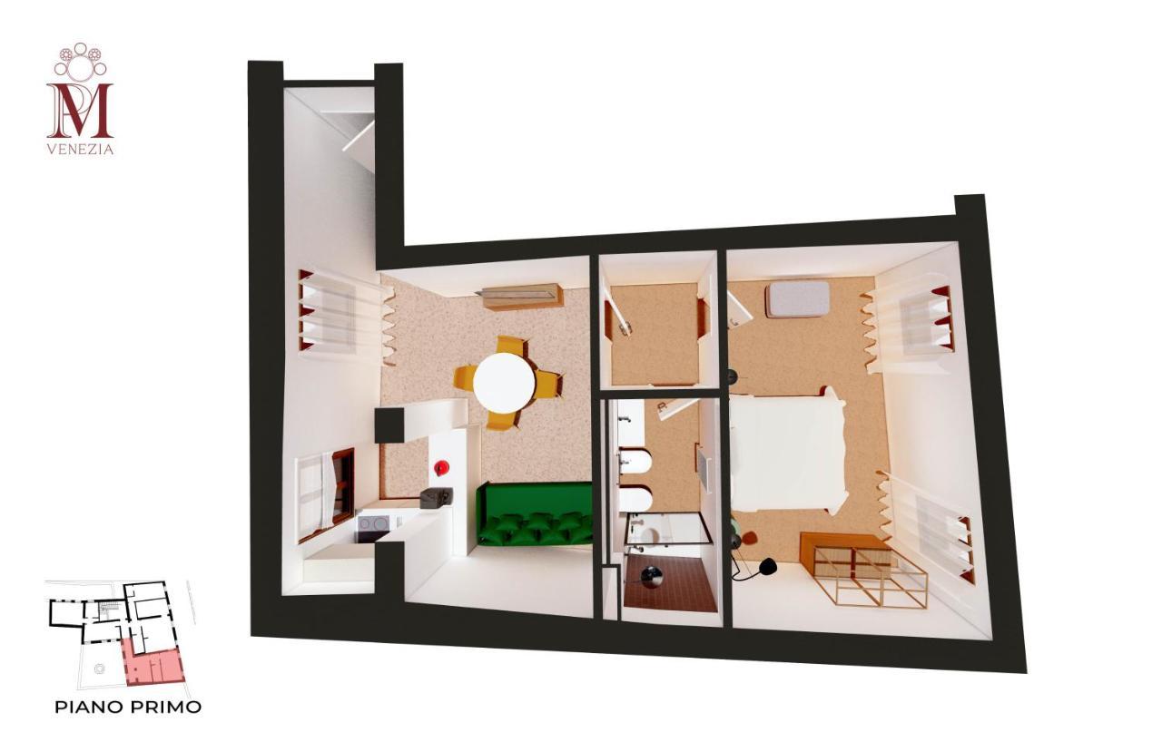 ונציה Palazzo Miracoli Apartments מראה חיצוני תמונה